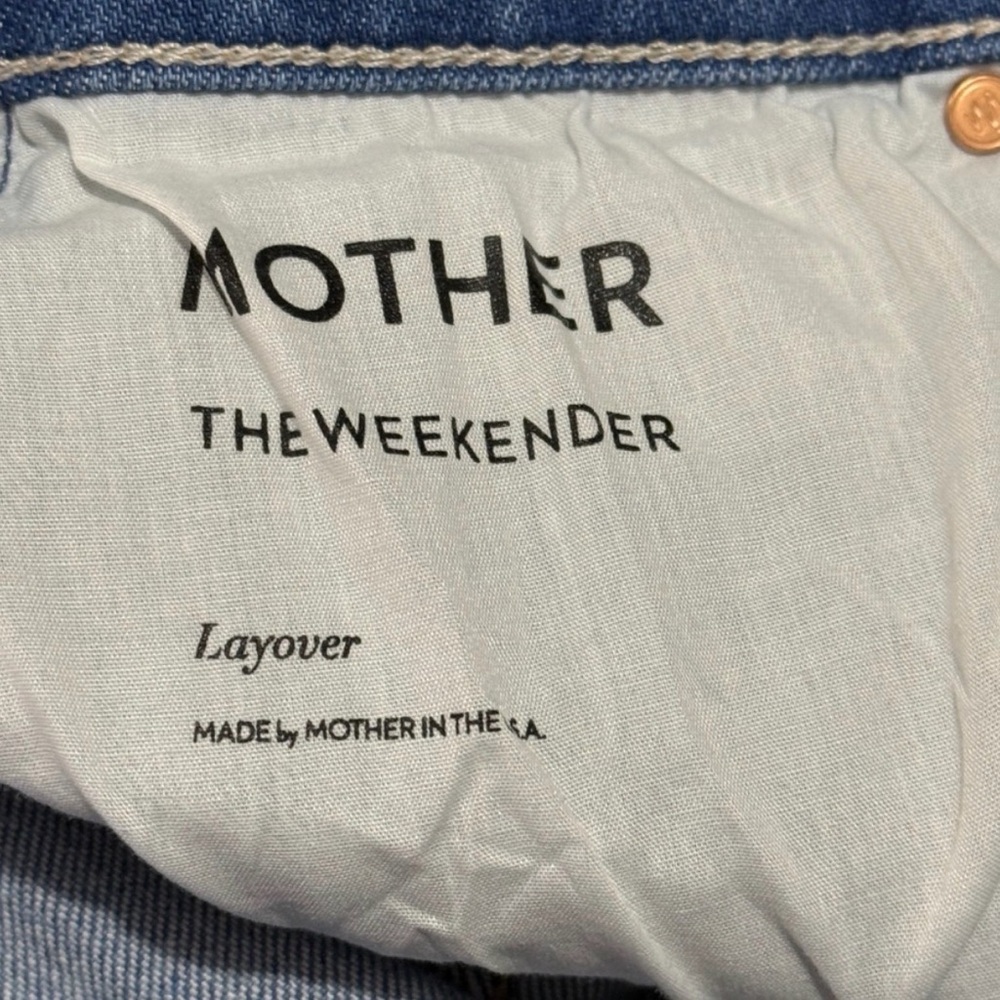 Mother The Weekender flare  Layover wash, 28 - Picture 7 of 14